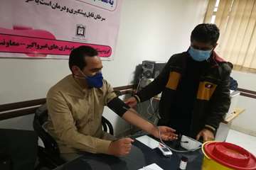 غربالگری بیماری های غیر واگیر به مناسبت هفته ملی سلامت مردان ایرانی در شبکه دامپزشکی تربت جام